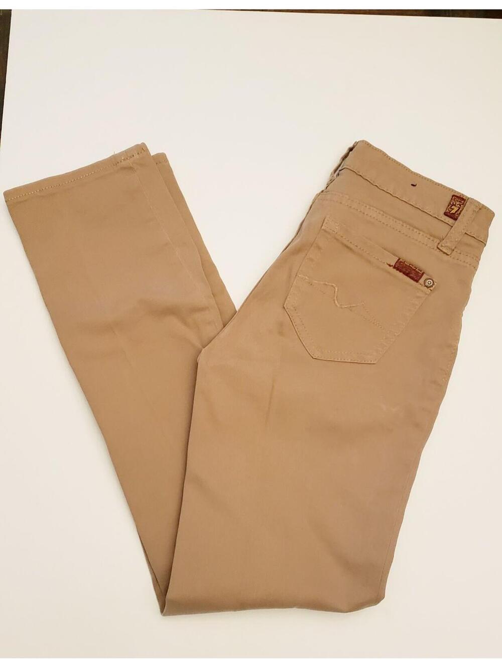 7 For All Mankind SLIMMY  Camel kids siz